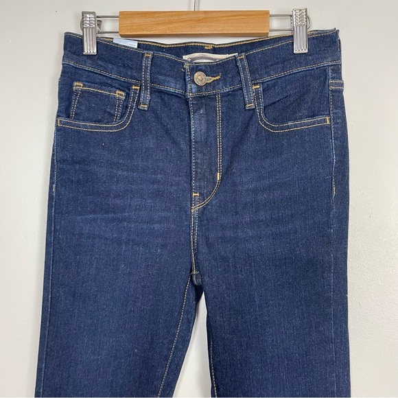 NEW Levis Premium 720 Super Skinny Jeans Womens 26 Dark High Rise NWOT - Picture 3 of 14